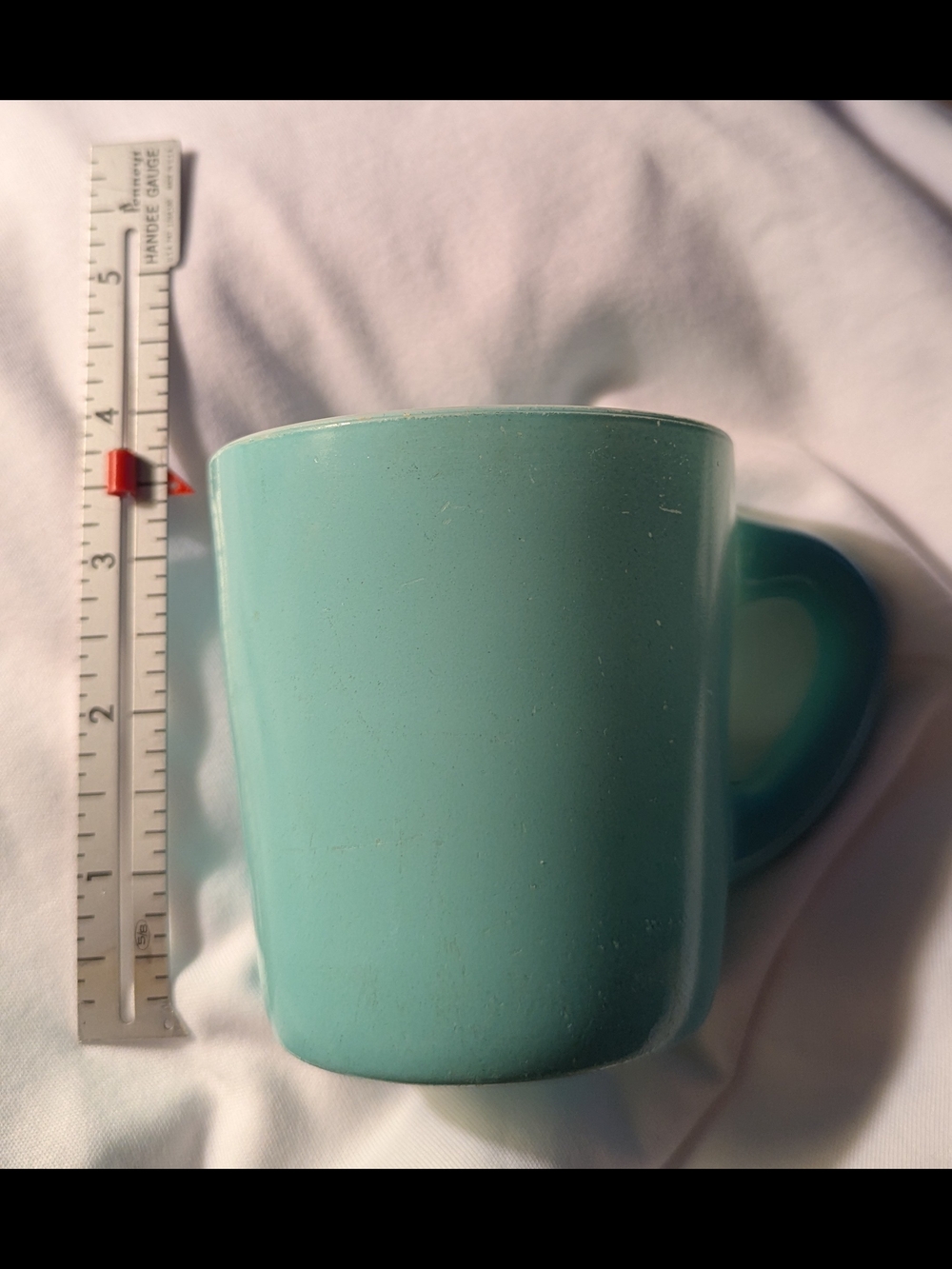 Ceramic Turquoise Coffee Mug for Everyday Use